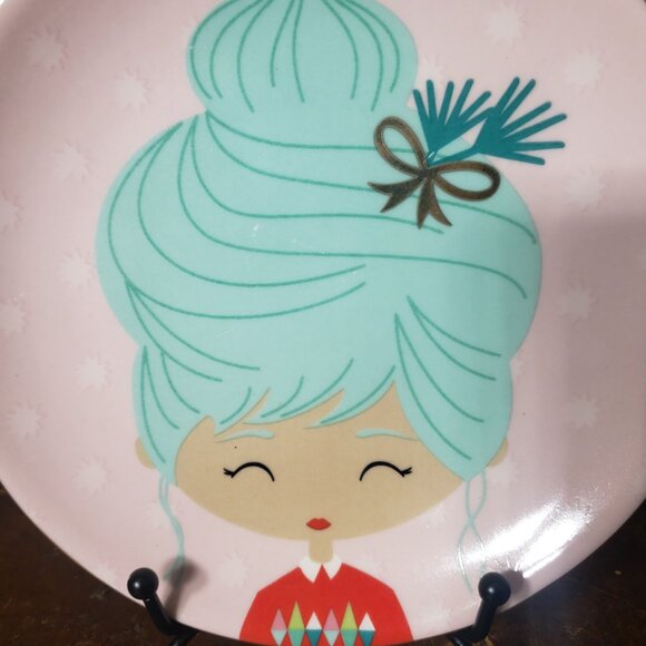 Nostalgia Dessert / Bread Plate by Sleigh Bell Bistro - 6" - New - Picture 1 of 3